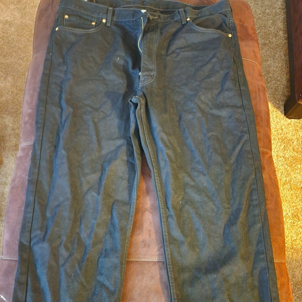 Levi's Mens Big&Tall 550 Black W46 L30